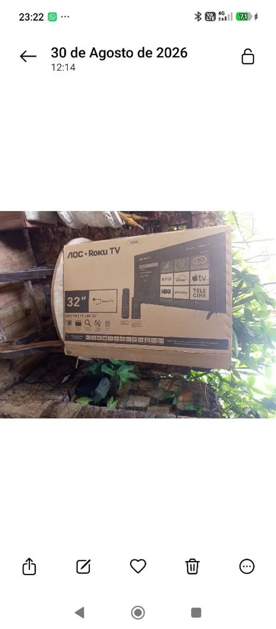 Tv AOC 32 polegadas  - Foto 4