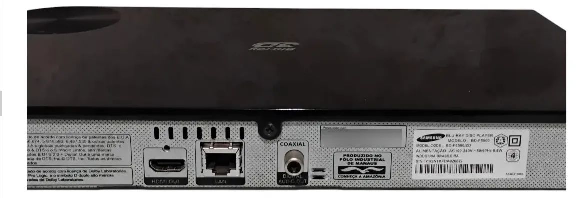 Bluetooth Ray Dvd Samsung BD F5500 - Foto 3