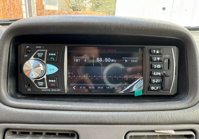 Rádio Multimídia Mp5 4.1 polegadas 1din novo - Foto 2