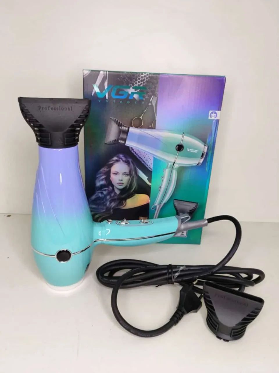 Secador de cabelo VGR profissional 