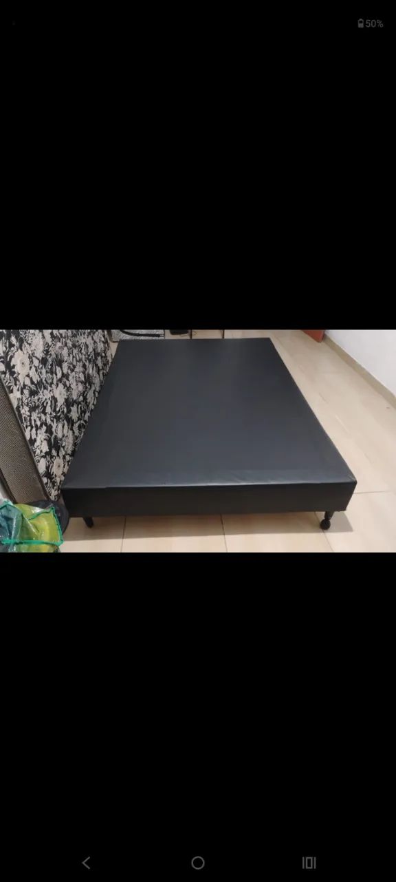 Cama e colchão casal