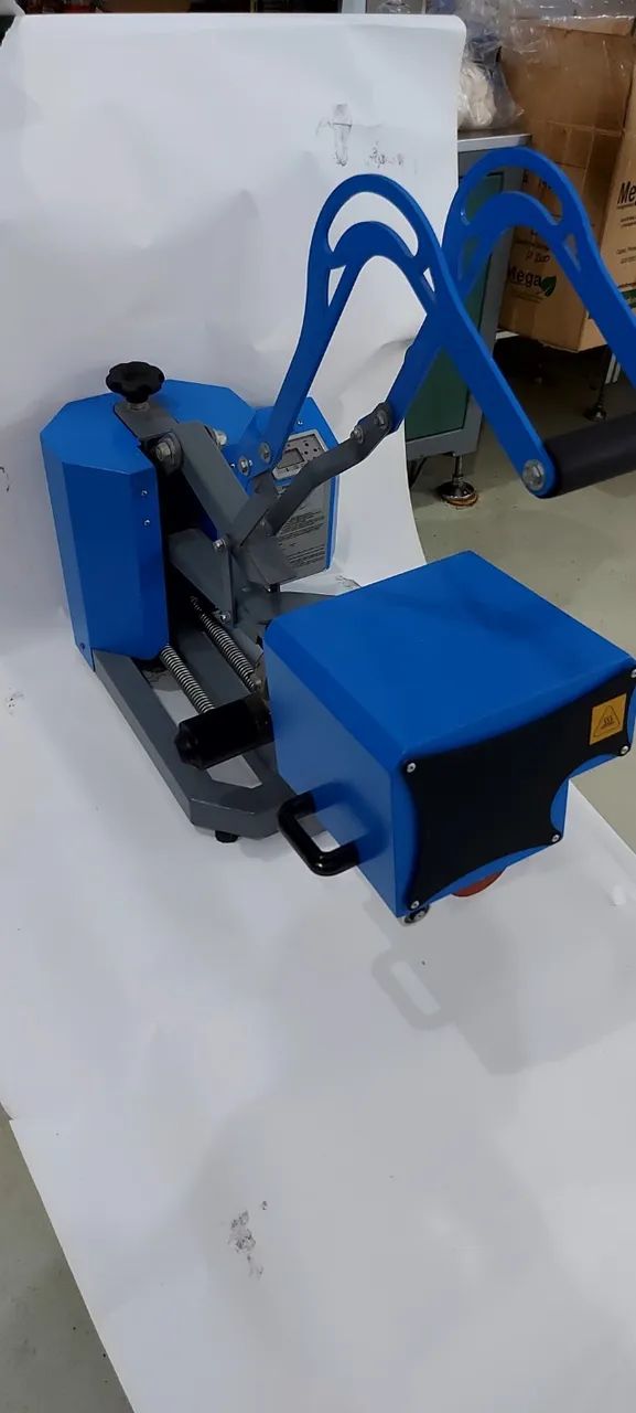 Prensa térmica rotativa industrial para transfer laser/sublimação