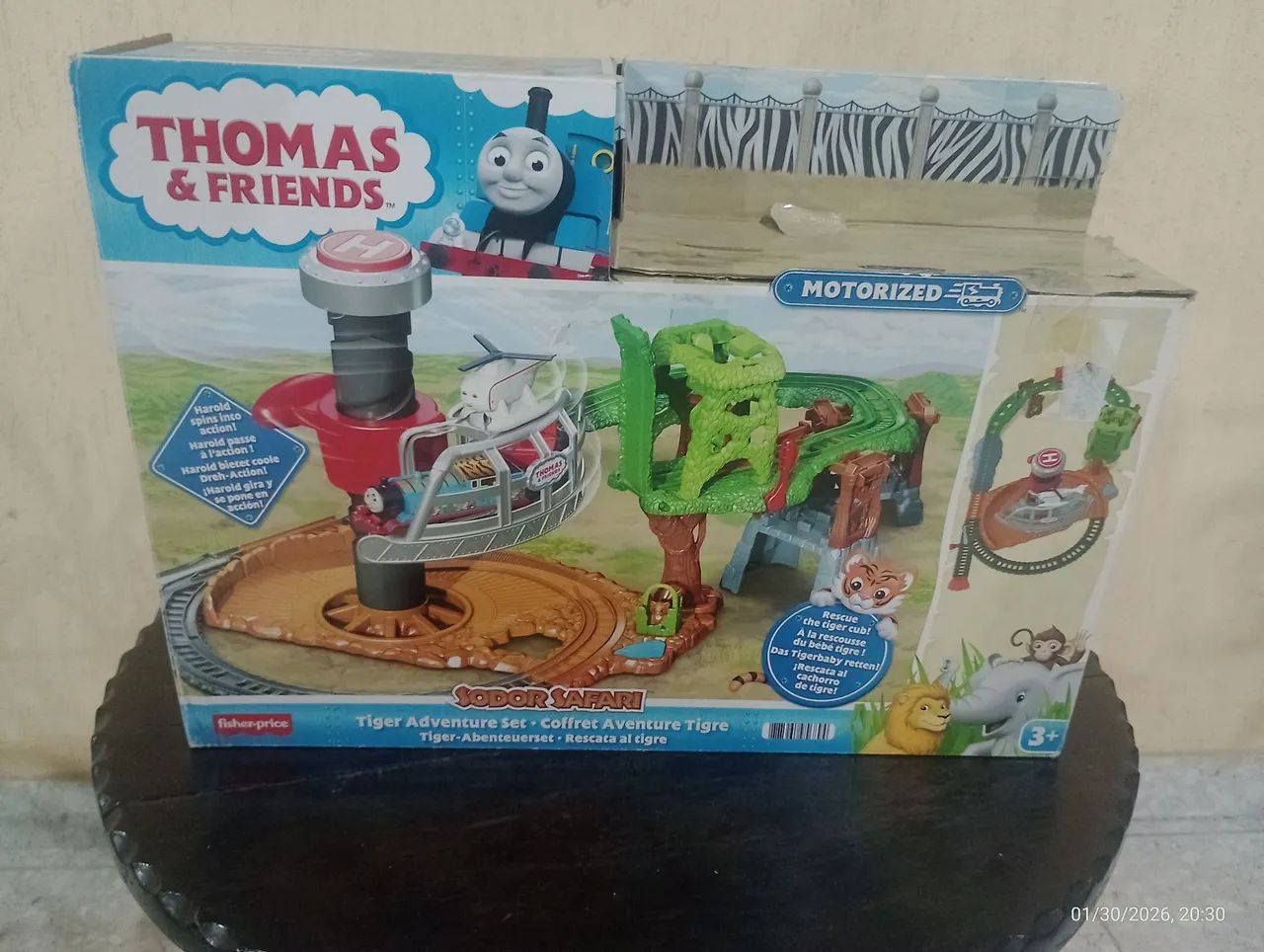 Thomas & Friends Sodor Safari Tiger Adventure (ou "Pista Resgate o Tigre")