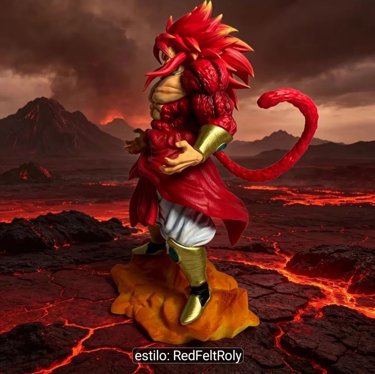 BONECO BROLY SSJ 4 ORIGINAL  - Foto 3