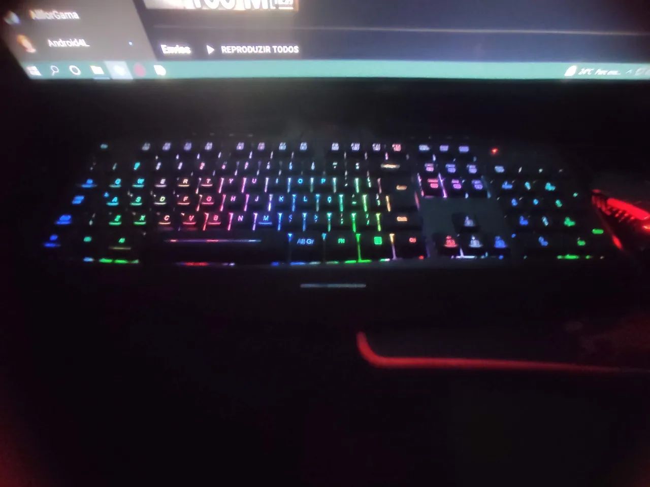 Teclado Redragon Harpe  - Foto 3