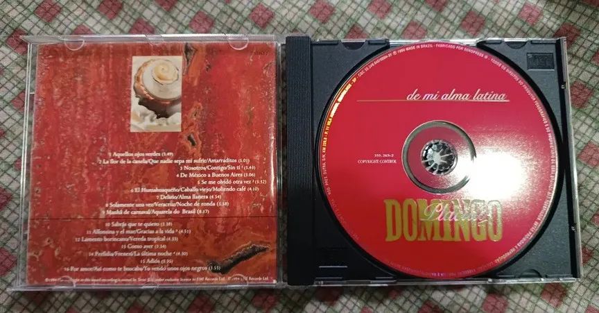 Cd Placido Domingo - De Mi Alma Latina - Excelente Estado - Foto 2