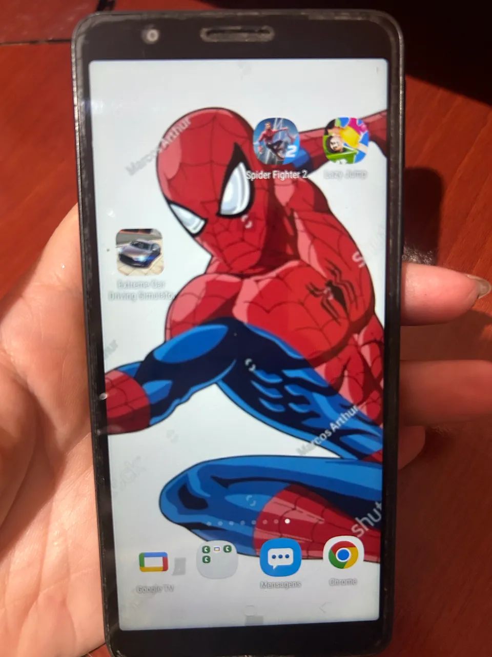 Samsung Galaxy A01 Core 16GB Preto usado - Foto 3
