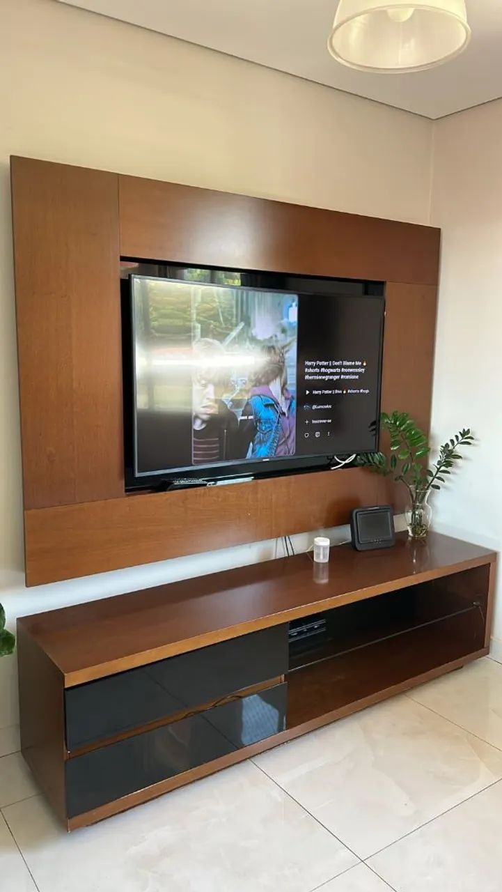 Rack com painel em madeira  - Foto 3