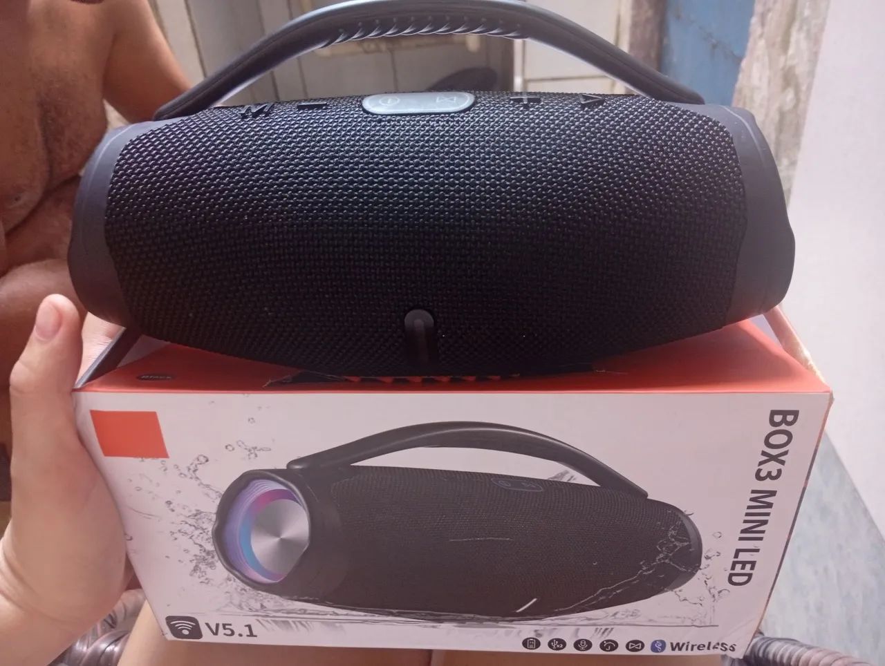 Caixinha JBL via bluetooth  - Foto 5