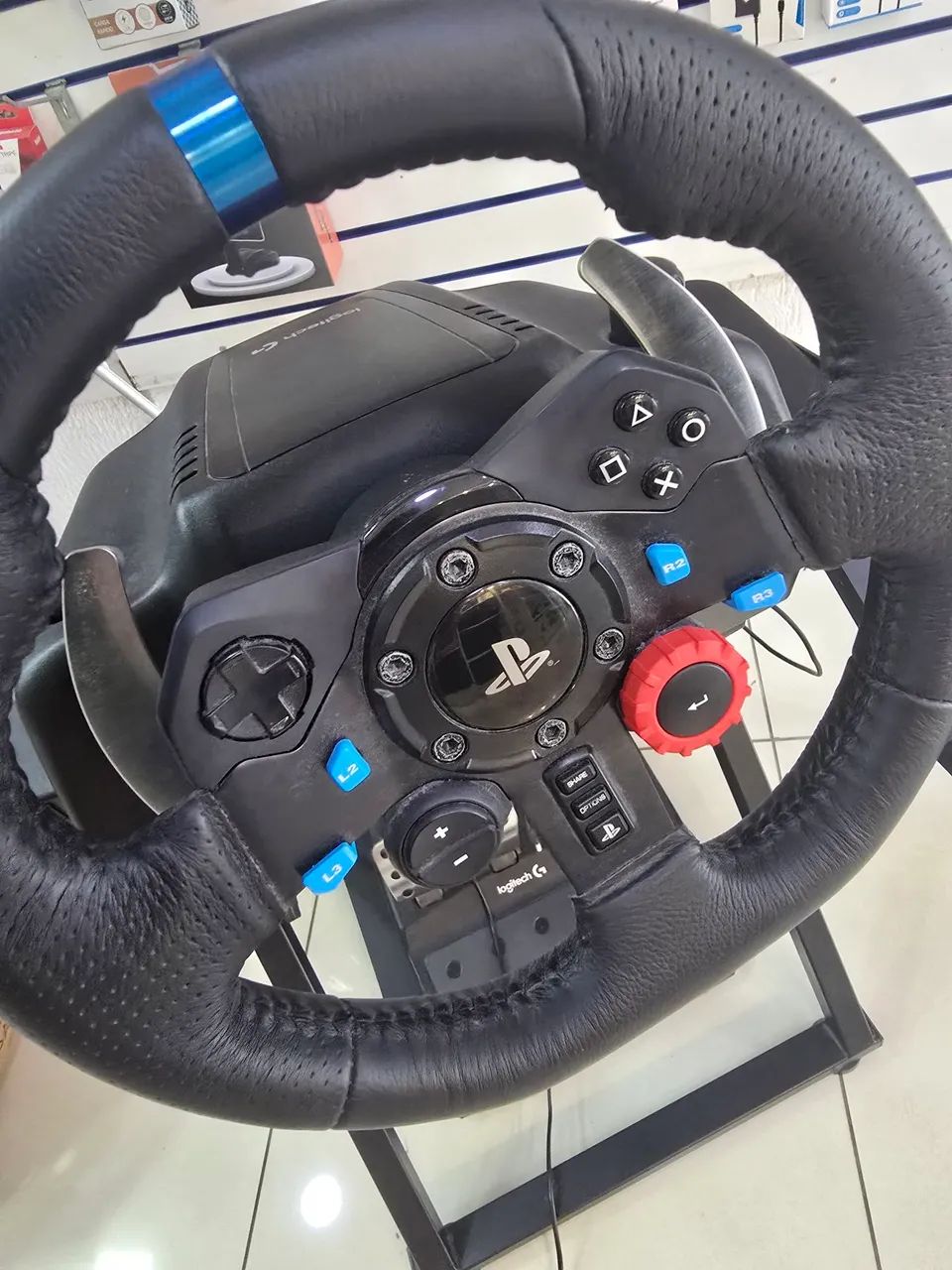 Volante logitech G29 completo com câmbio  - Foto 2