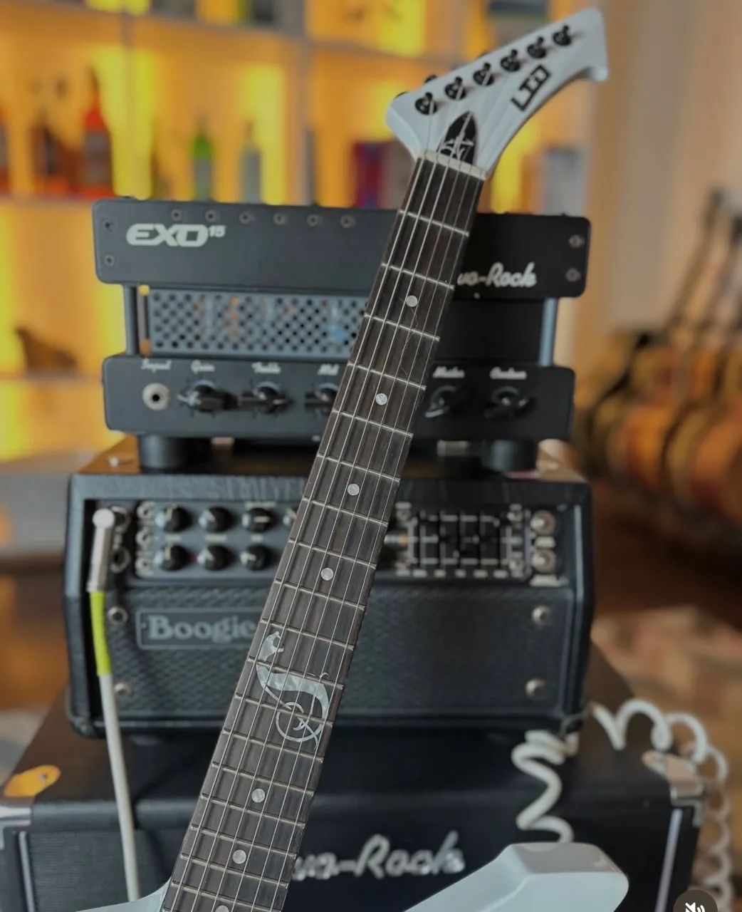 Guitarra ESP LTD Snakebite James Hetfield Metallica - Instrumentos