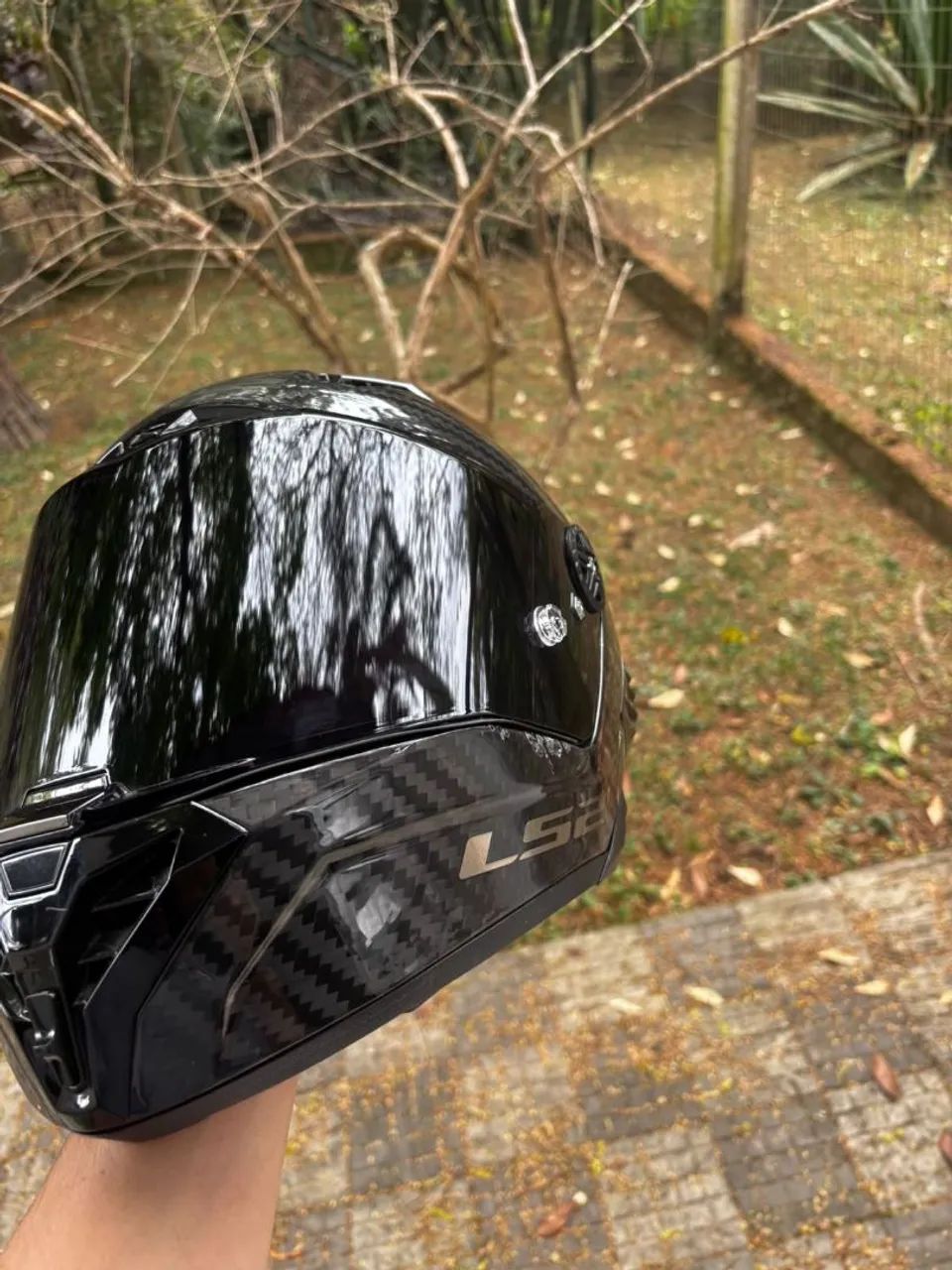 Capacete ls2 Thunder Carbono GP  - Foto 2