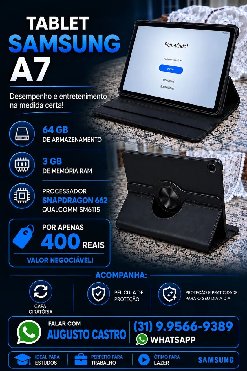 Tablet Samsung A7 - Foto 3