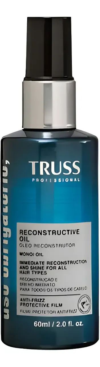 Uso Obrigatório Óleo Capilar Reconstrutor Truss 60ml - Foto 3