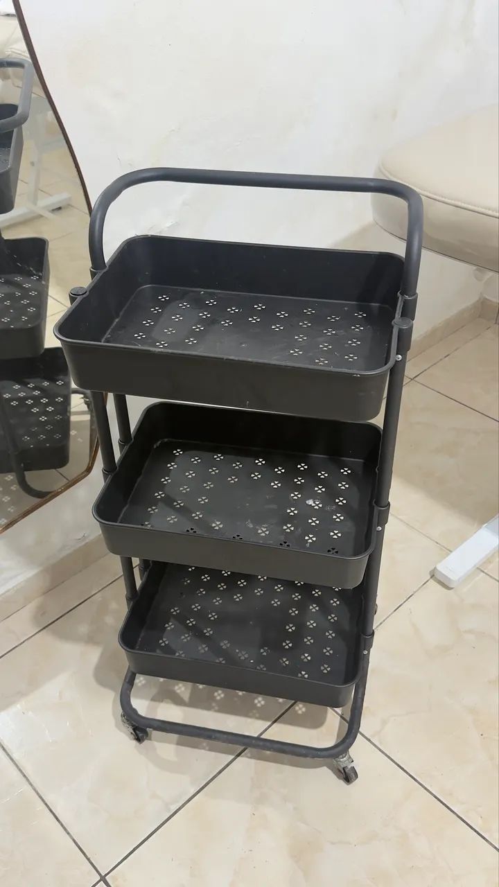Carrinho auxiliar estética  - Foto 2