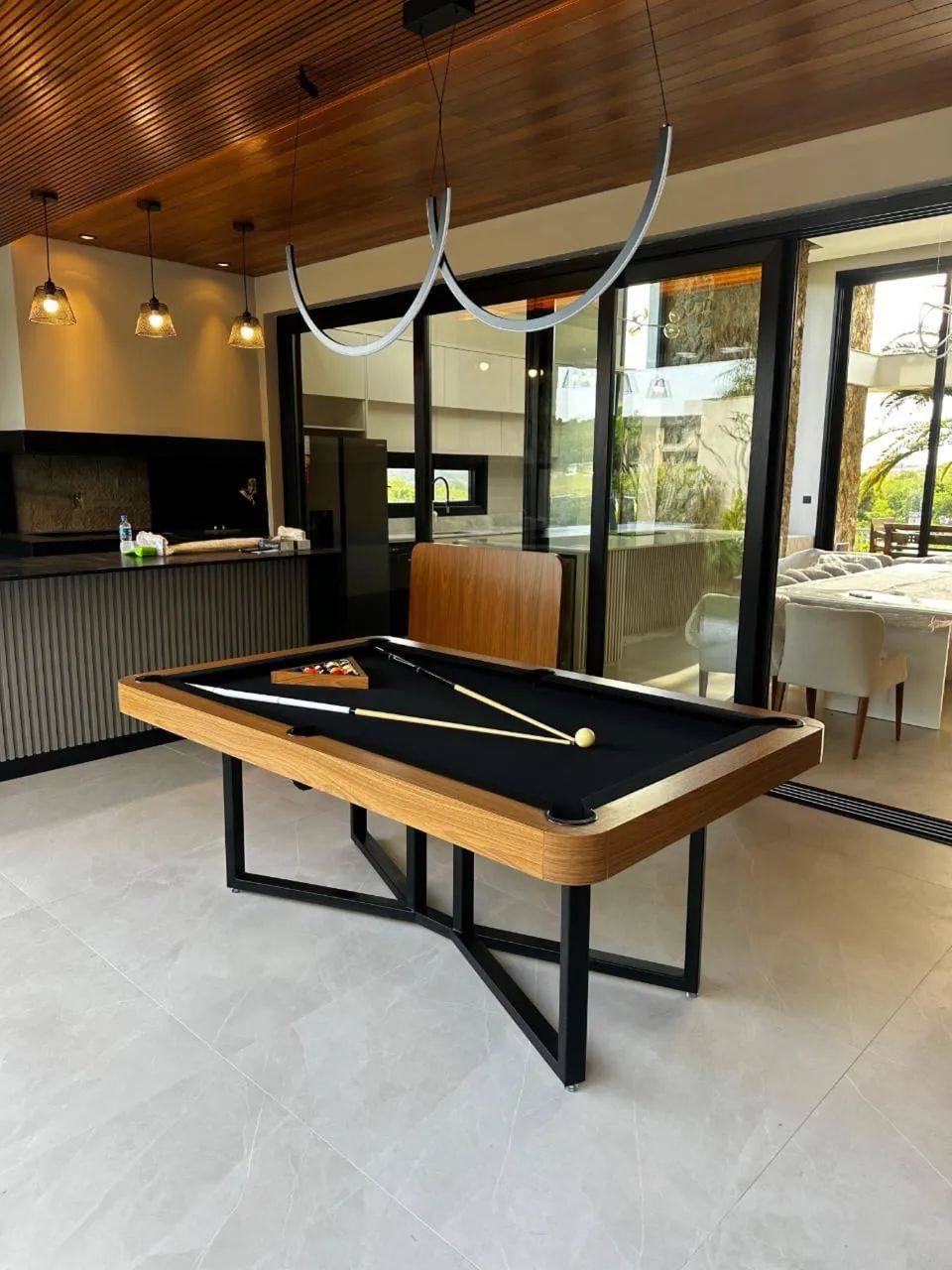 Mesa de bilhar e jantar de alto padrão  - Foto 2