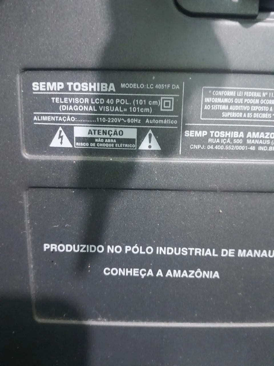 Televisão  led com defeito  - Foto 4