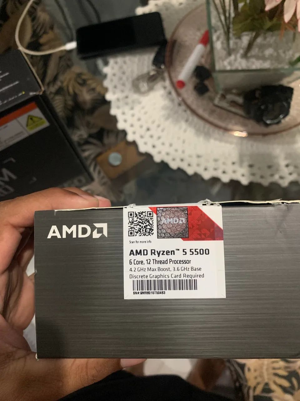 Vendo placa mãe + processador ryzen 5 - Foto 2