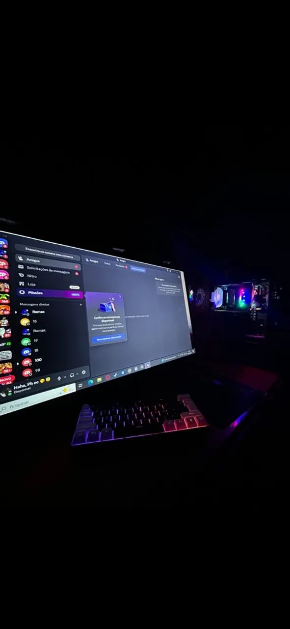     PC Gamer completo ? RX 550 + [processador] ? pronto para jogar?.