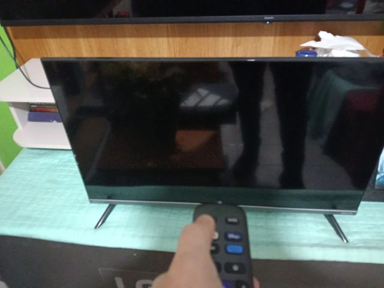 Tv 32 Britânia smartv Roku  - Foto 5