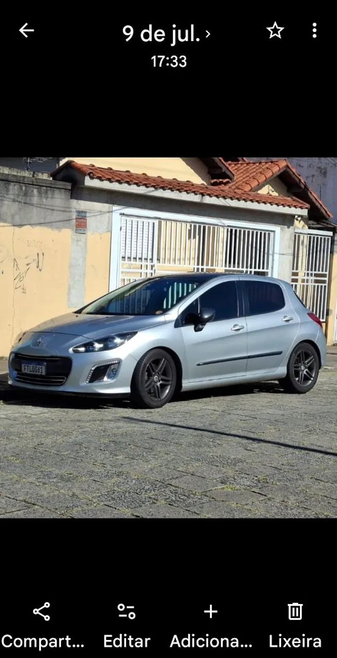Peugeot 308 308 Feline/Griffe 1.6 Turbo 16V 5p Aut. 2014