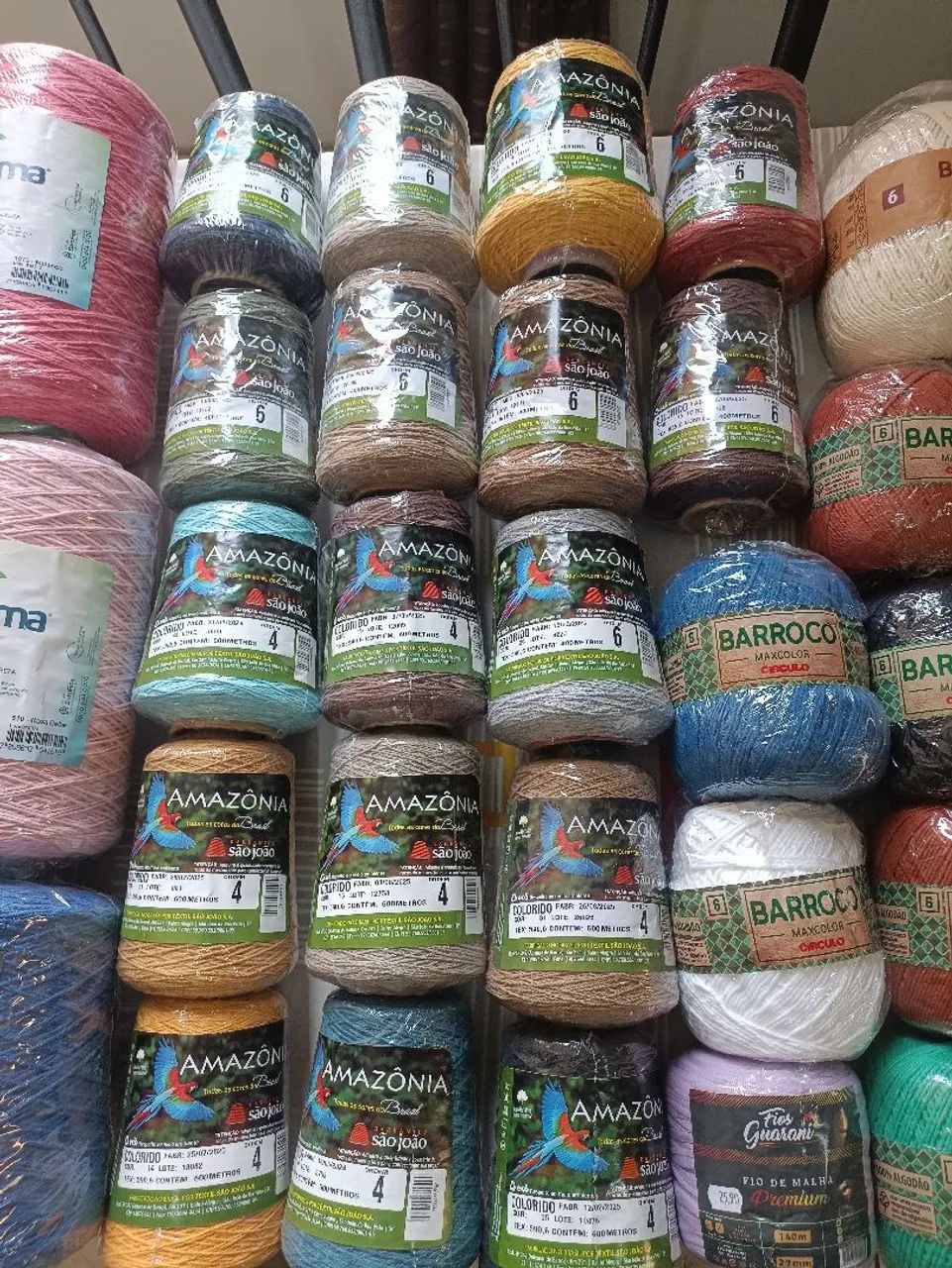Lote linhas de crochê - preço abaixo do mercado - Foto 3