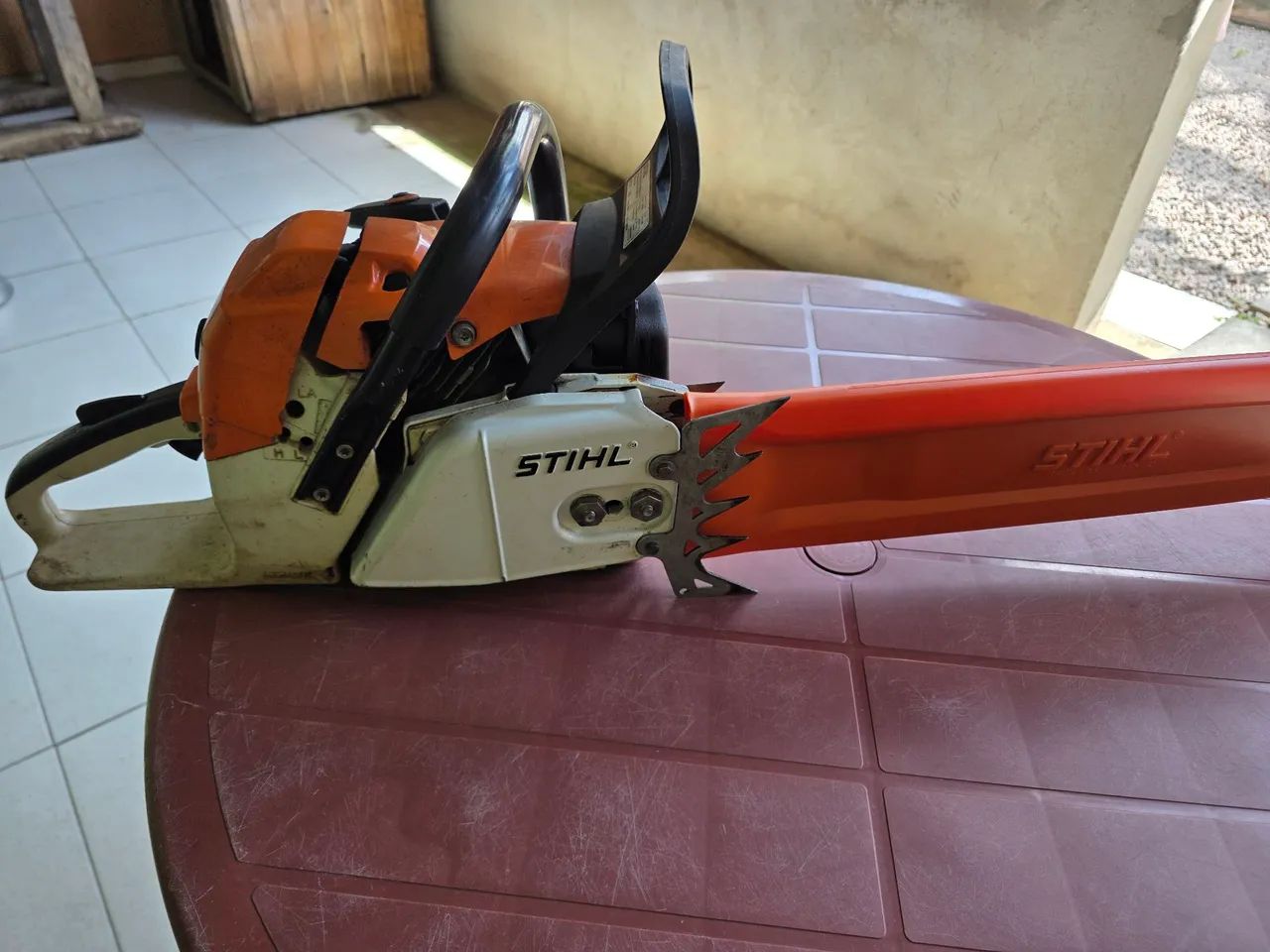 MOTOSSERRA STHIL, MS 382, COM TODOS OS  ACESSÓRIOS. PRONTA PARA USAR. - Foto 4