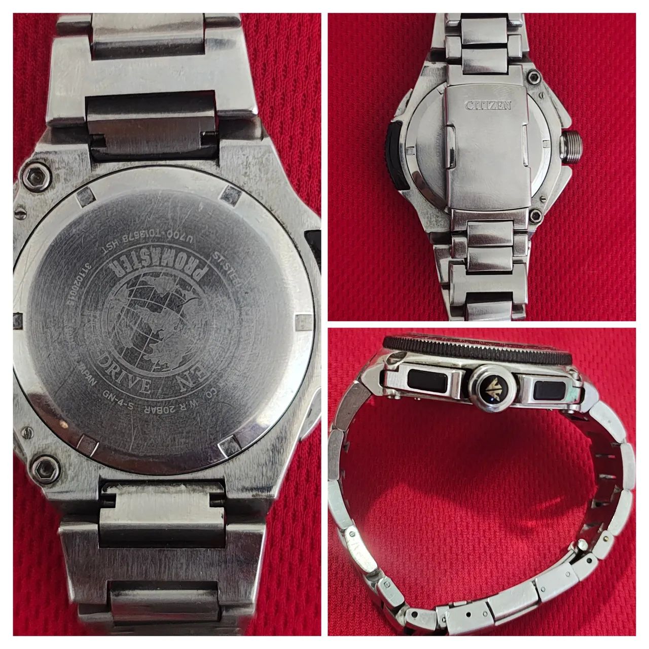 Relógio Citizen Jw0051-55e Eco-drive Super Cronógrafo PARADO  - Foto 3