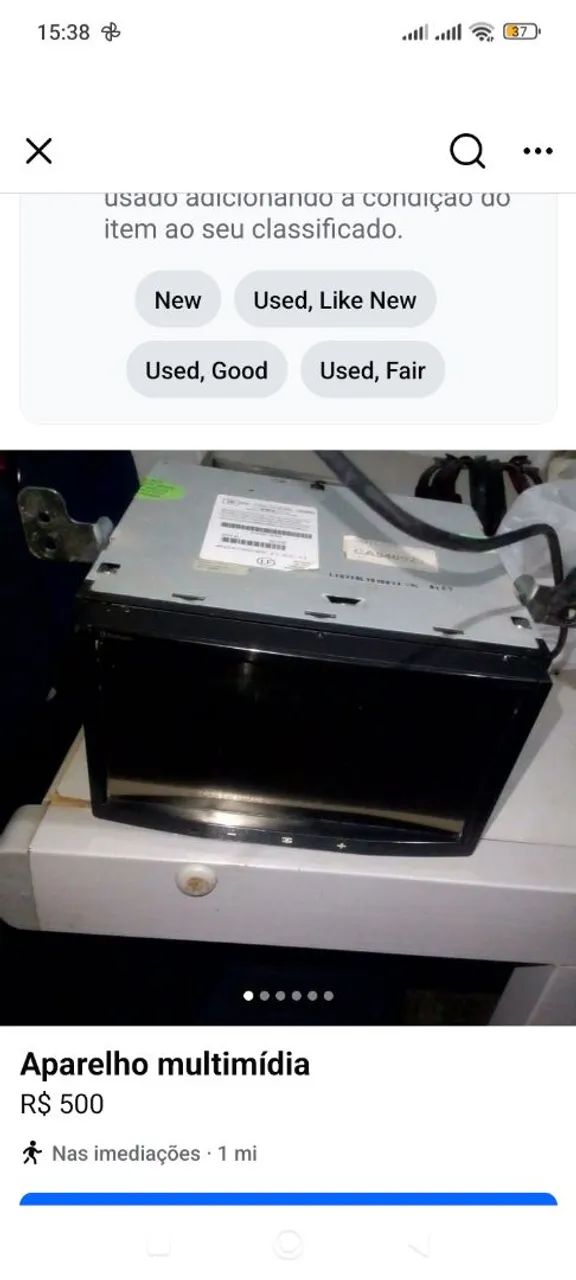 vende se aparelho multimídia  - Foto 3