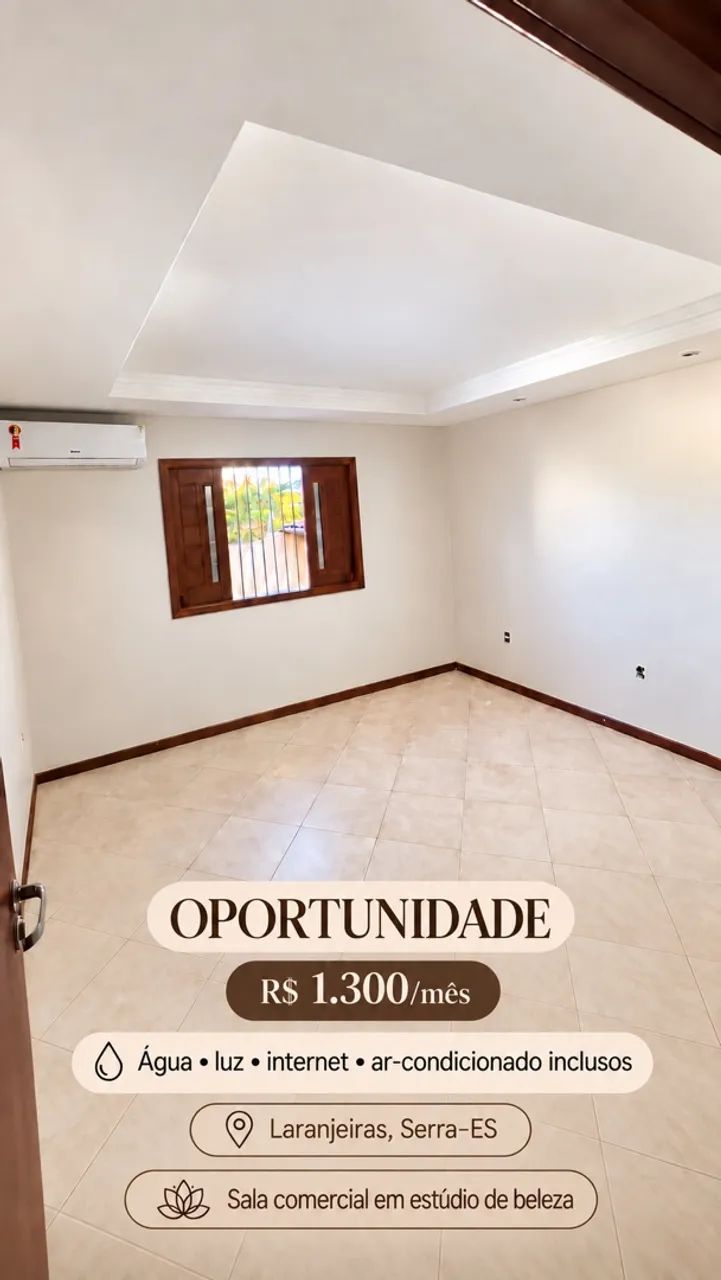 Sala Comercial dentro de Studio de beleza laranjeiras 