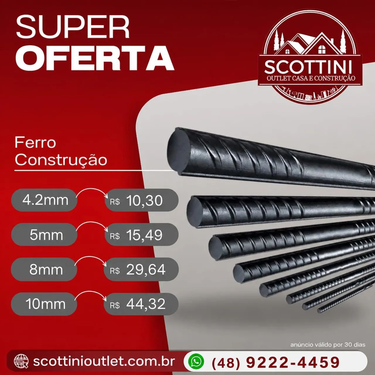 PROMOÇÃO DE FERRAGENS E MADEIRAS