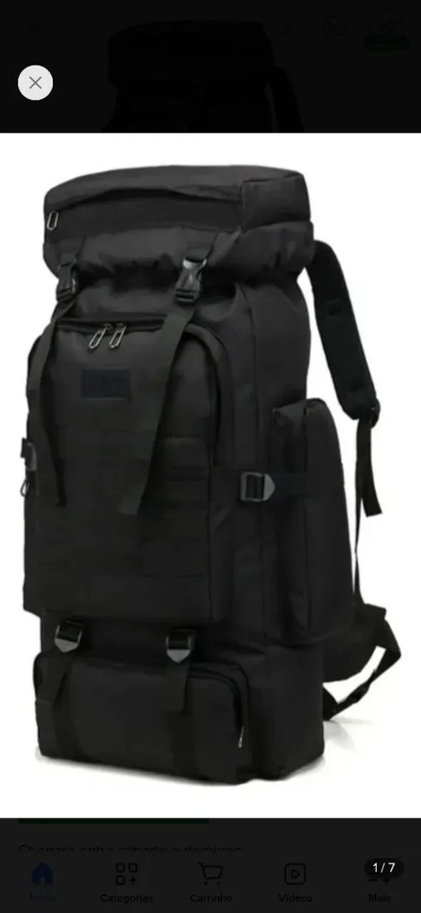 Mochila cargueira 80L 