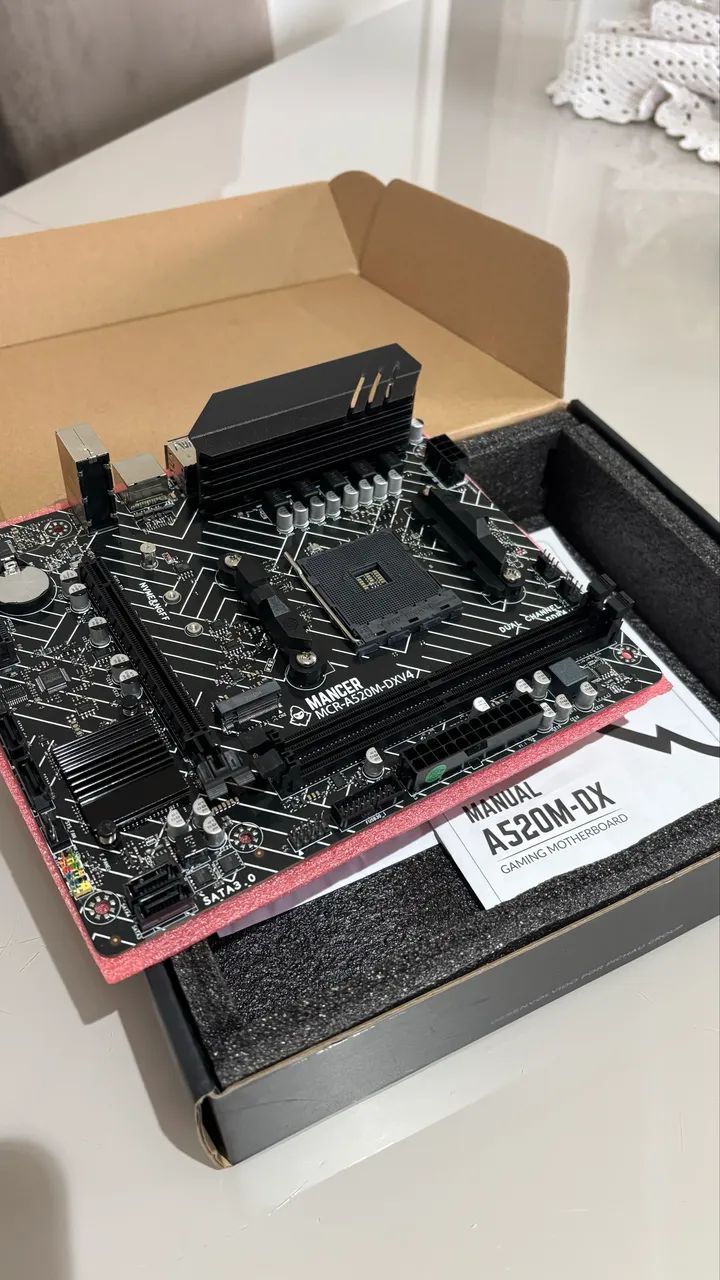 Placa-Mãe Mancer AMD A520 - Foto 4