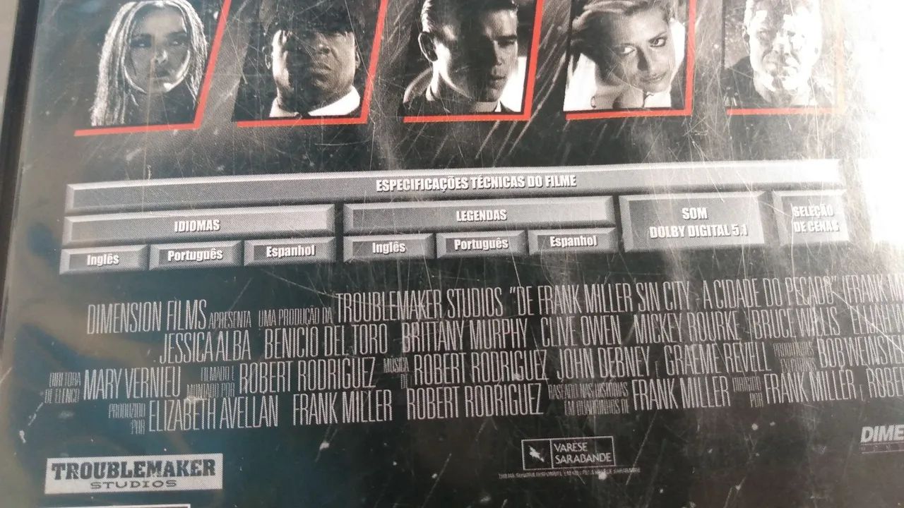 DVD original Sin City ótimo estado.  - Foto 3