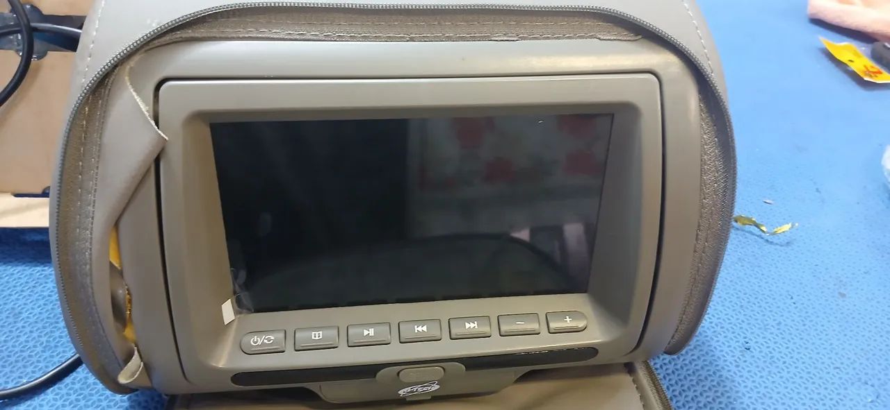 MONITOR DE ENCOSTO DE CABEÇA 7"" COM ZIPPER - Foto 3