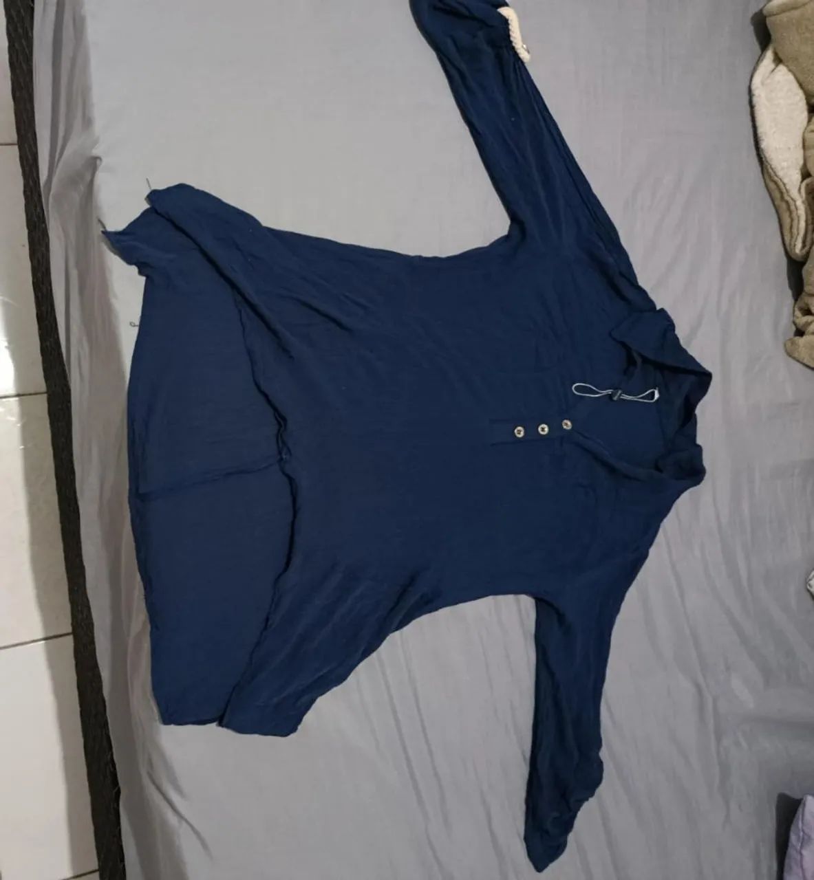 Casaco Azul Feminino PP - Nova - Oportunidade - Foto 3