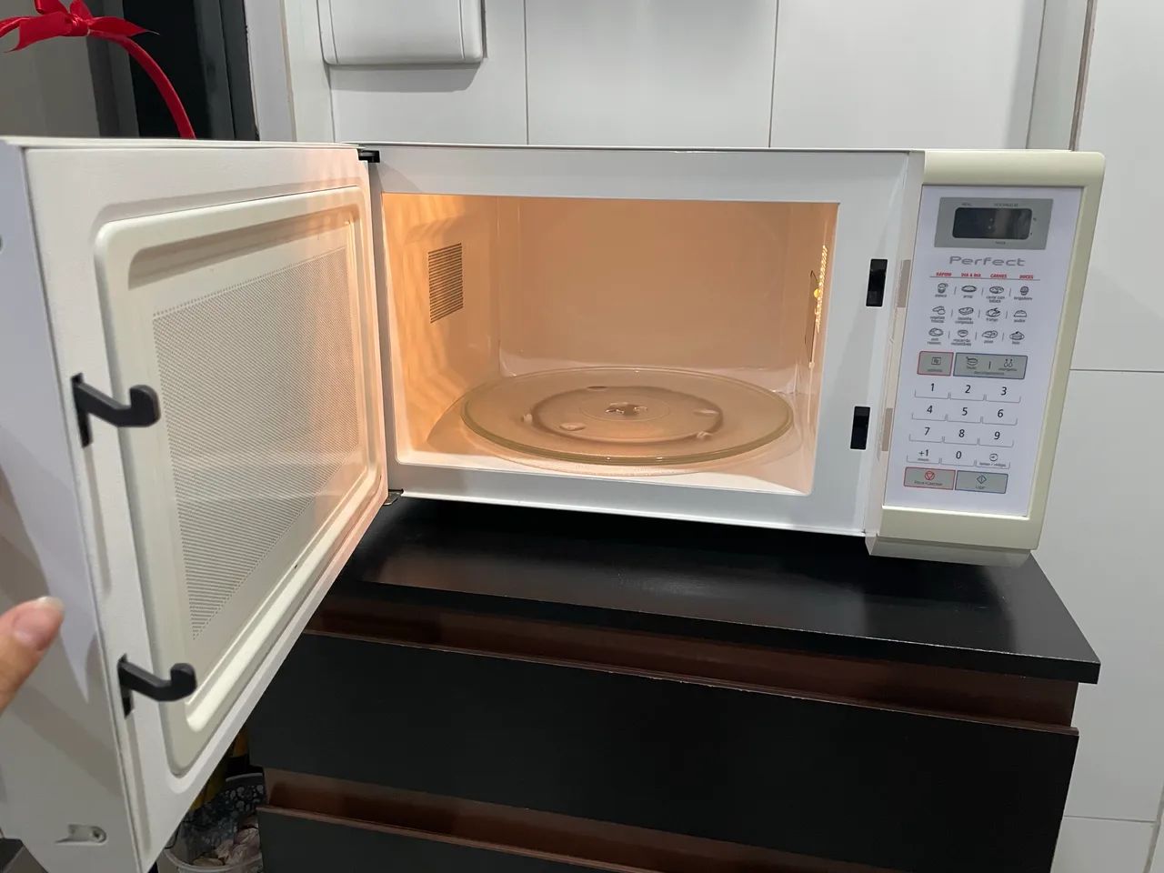 Microondas Panasonic 28 Litros em perfeito estado  - Foto 3