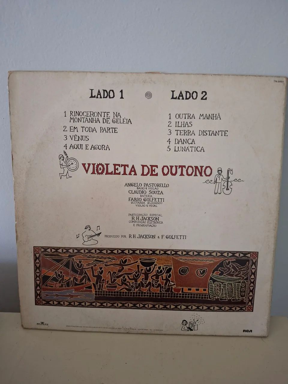 Vinil LP Violeta de Outono. Em Toda Parte. - Foto 3