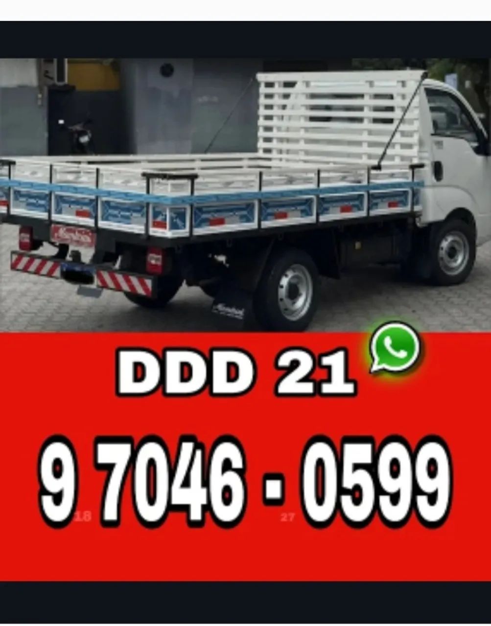 Frete, Fretes, Mudanças - Orçamento via WhatsApp