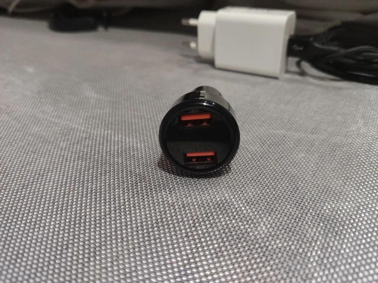 Carregador USB veicular turbo 45w baseus - Foto 2