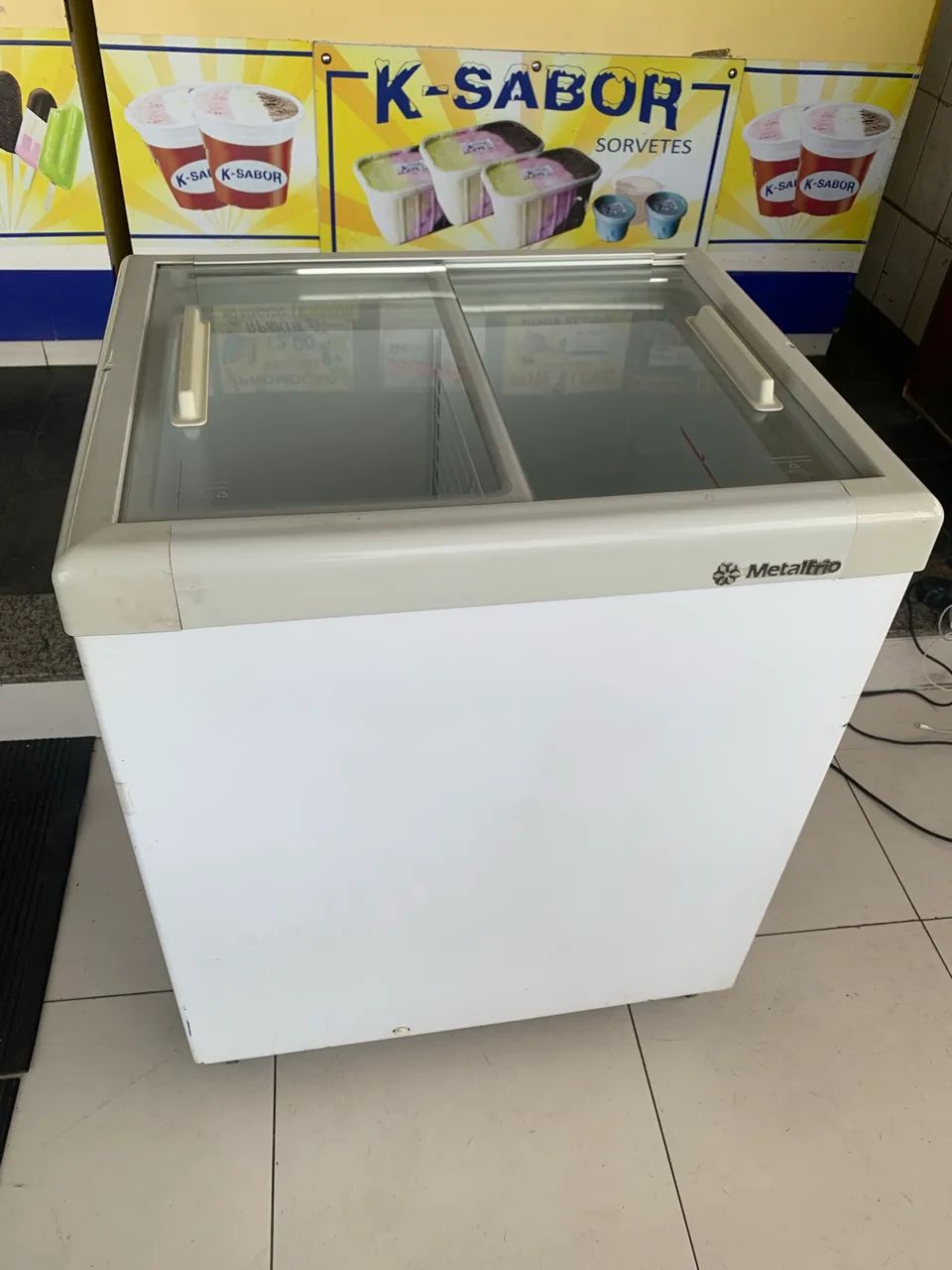 Freezer, 220v, Seminovo (Entrego)