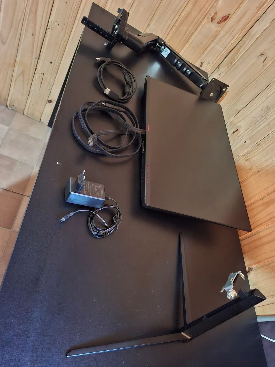 Monitor Gamer IPS 165Hz 24 polegadas + Suporte Articulado - Foto 4