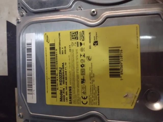 Lote de HDs (3 unidades) - para teste ou reaproveitamento442876561824819202