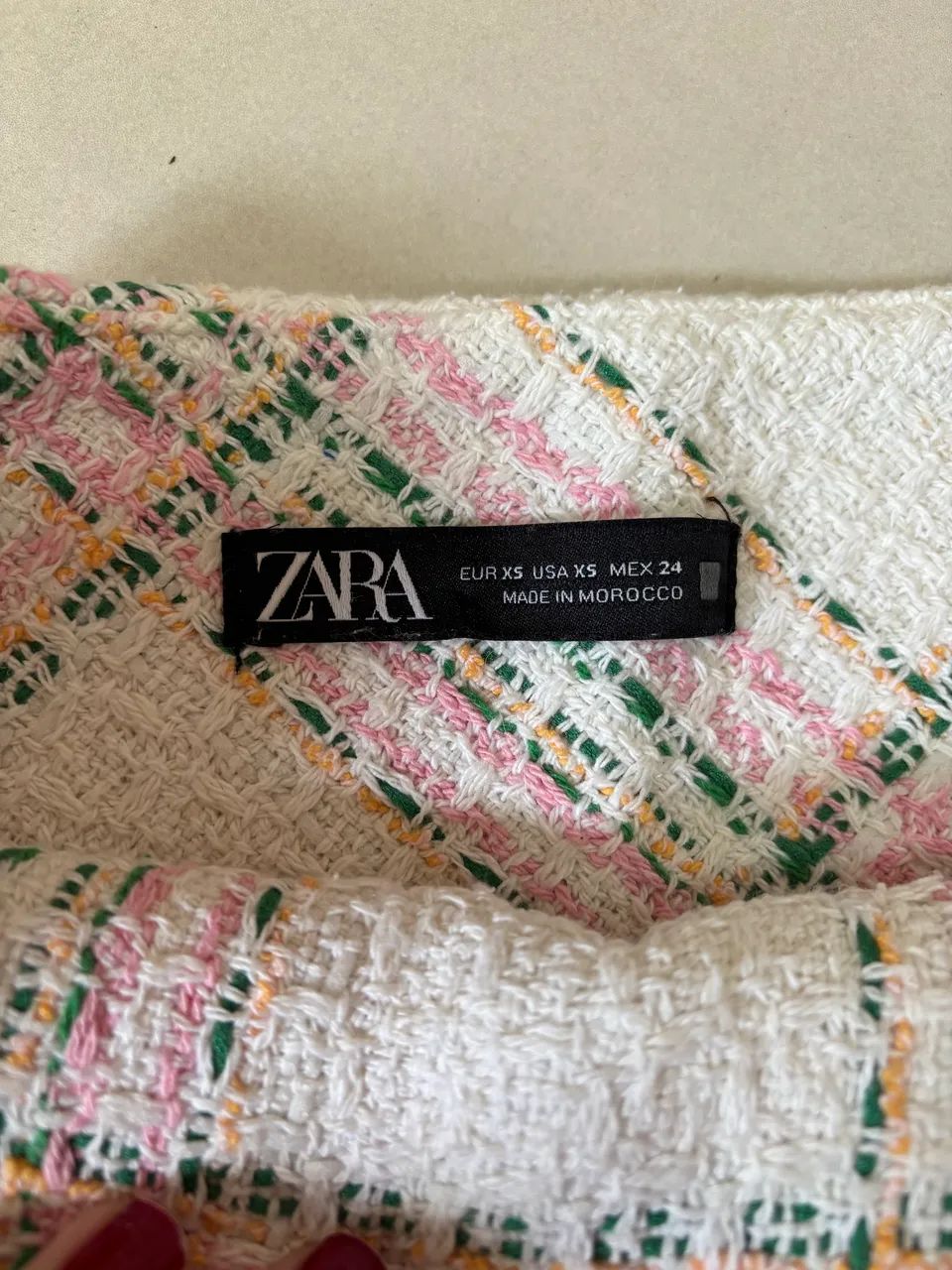Saia tweed Zara nova PP - Foto 4