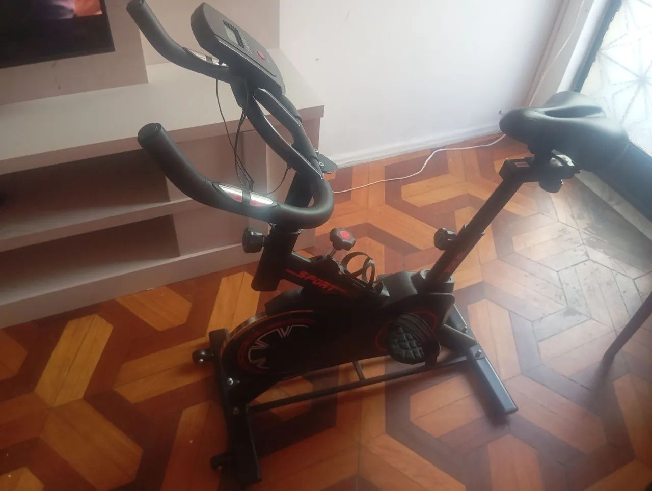 Bicicleta Ergométrica + Kit Barra e Anilhas! - Foto 4
