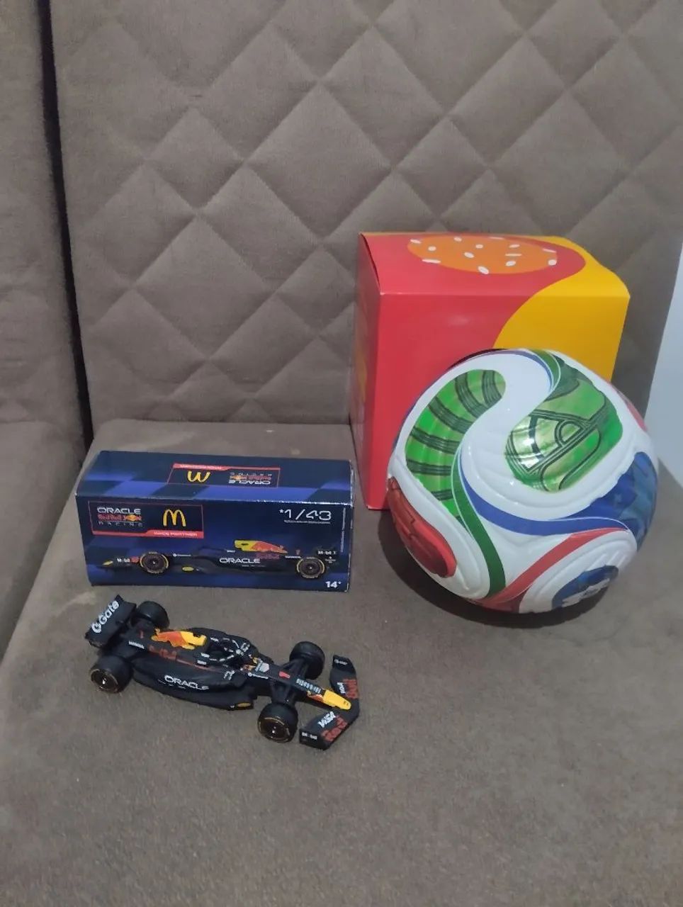 Bola Trionda e f1 Redbull McDonald's 