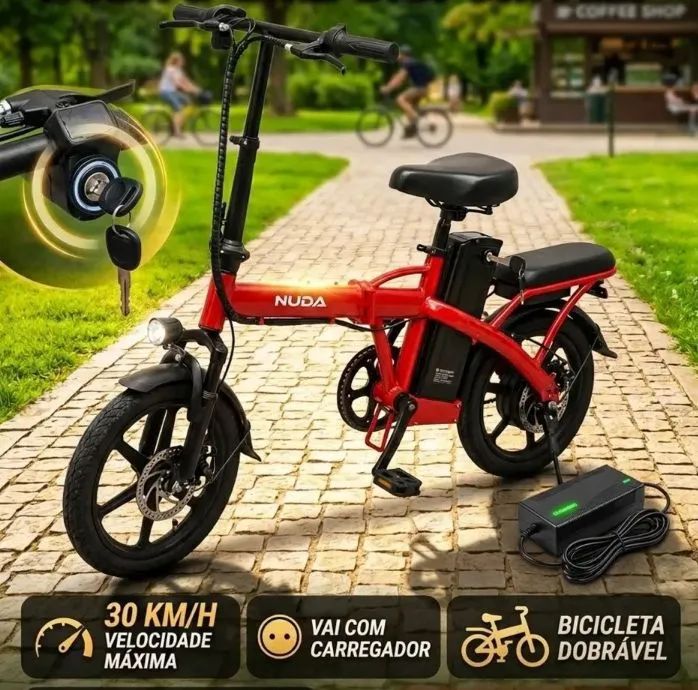 Bicicleta elétrica  - Foto 4