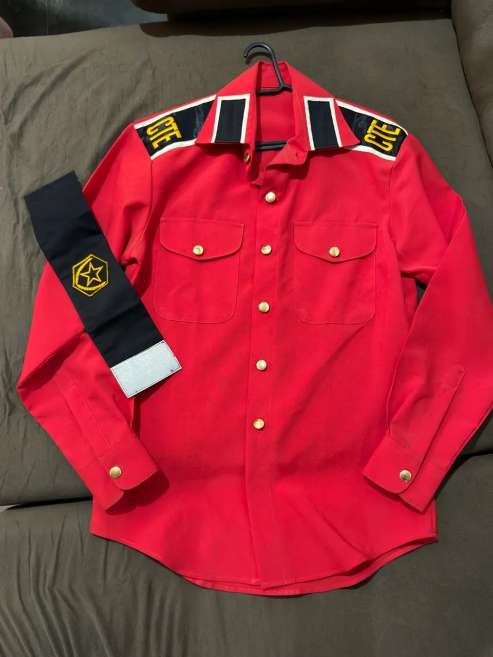 Michael Jackson camisa CTE vermelha  - Foto 5