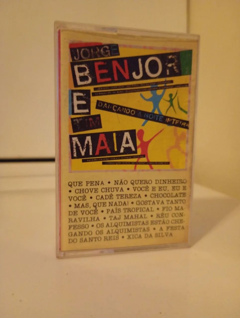 FITA CASSETE DO JORGE BENJOR E TIM MAIA