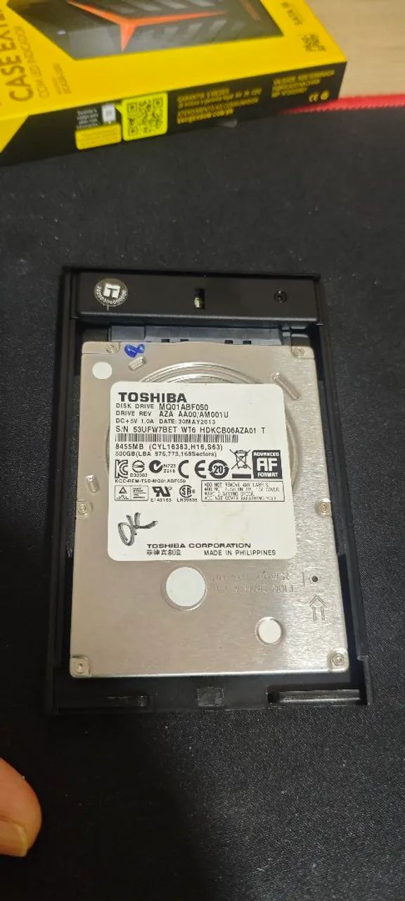 HD Externo de 500 GB Montado  - Foto 2